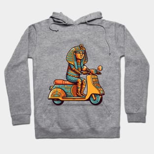 Pharaoh on Moped - Spooky Month Edition Hoodie